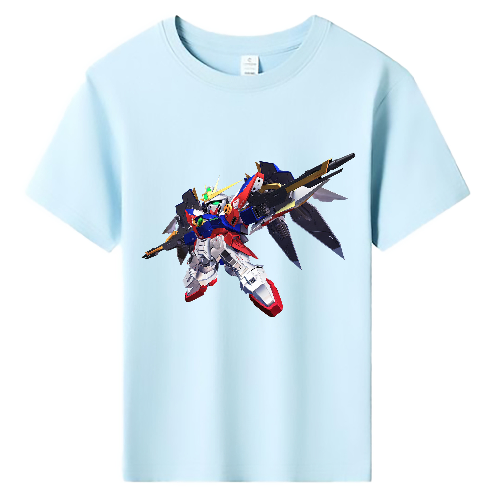 （画像用） 機動戦士ガンダム Mobile Suit Gundam 綿100％キッズTシャツ（フロントプリント）